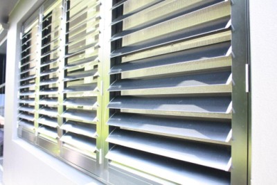 Image of a high quality aluminium shutters