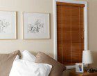 wooden blinds image