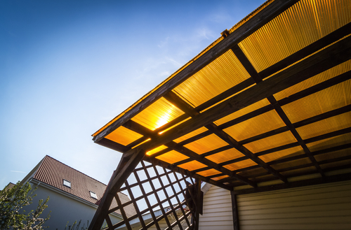 Image of a quality polycarbonate awning by Shutters Australia