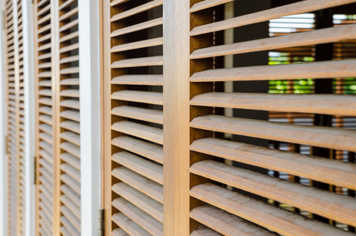 Image of a quality wooden shutters