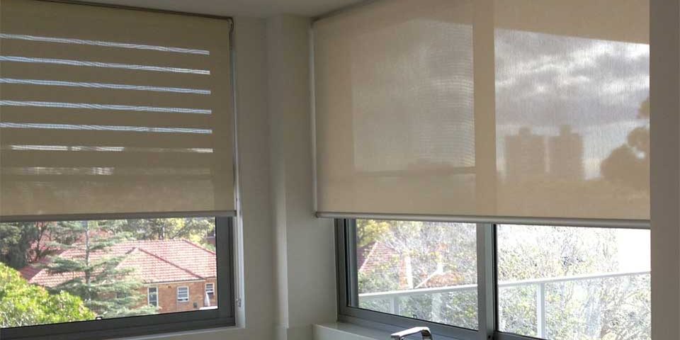 image of screen roller blinds by Shutters Australia